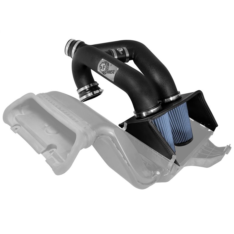 aFe POWER | Magnum FORCE Stage-2 Cold Air Intake w/Pro 5R - F-150 2.7T / 3.5L / 5.0L 2015-2017
