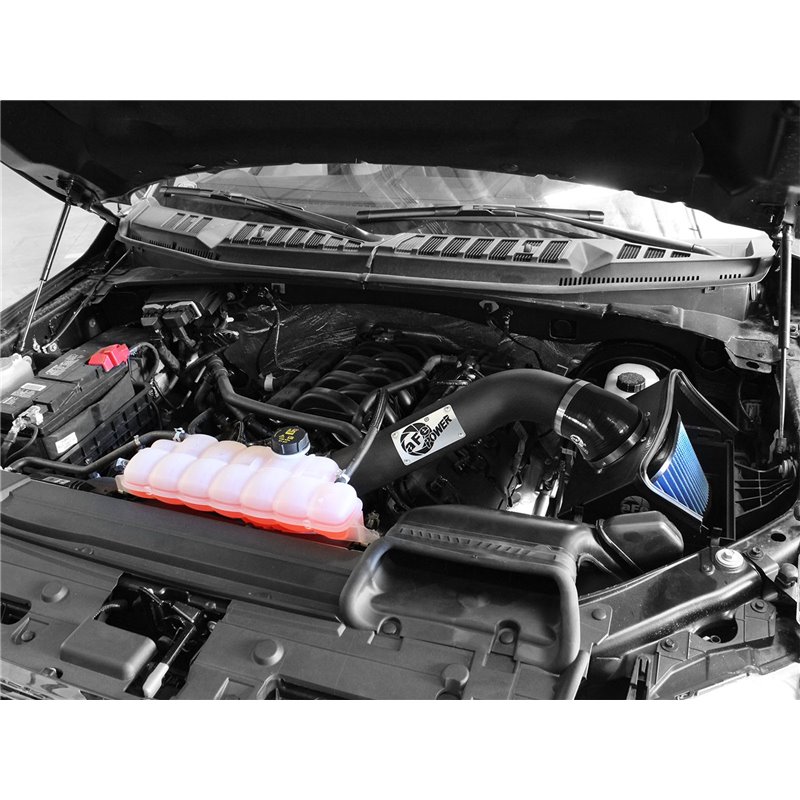 aFe POWER | Magnum FORCE Stage-2 Cold Air Intake w/Pro 5R - F-150 2.7T / 3.5T / 5.0L 2015-2017