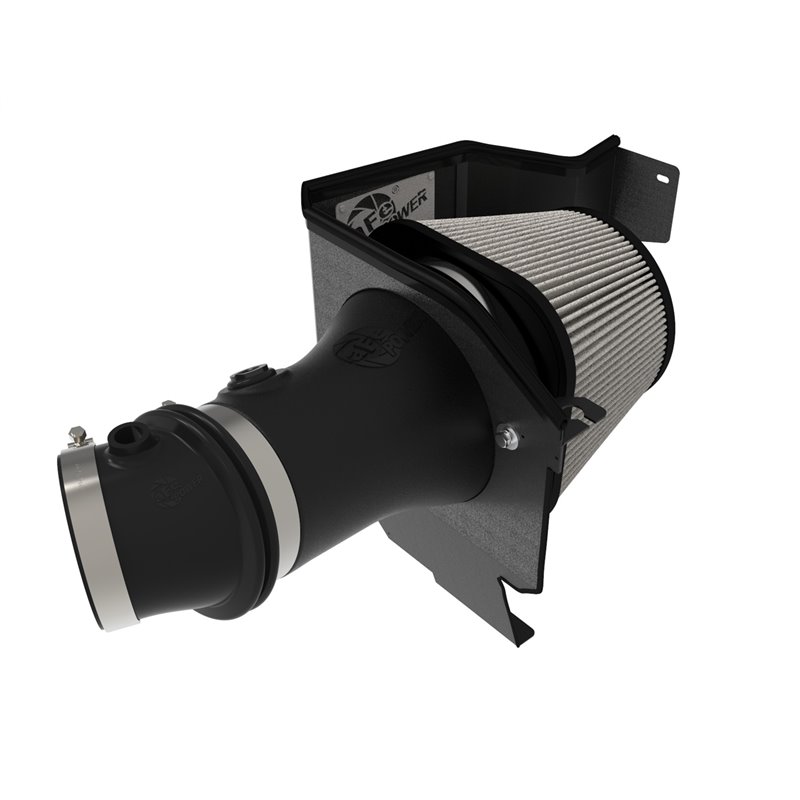 aFe POWER | Magnum FORCE Stage-2XP Cold Air Intake w/Pro DRY S Black - Challenger / Charger 6.2L 2017-2021