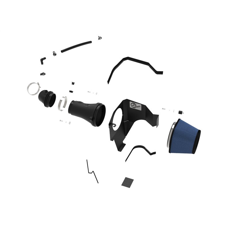 aFe POWER | Magnum FORCE Stage-2XP Cold Air Intake w/Pro 5R Black - Challenger / Charger 6.2L 2017-2021