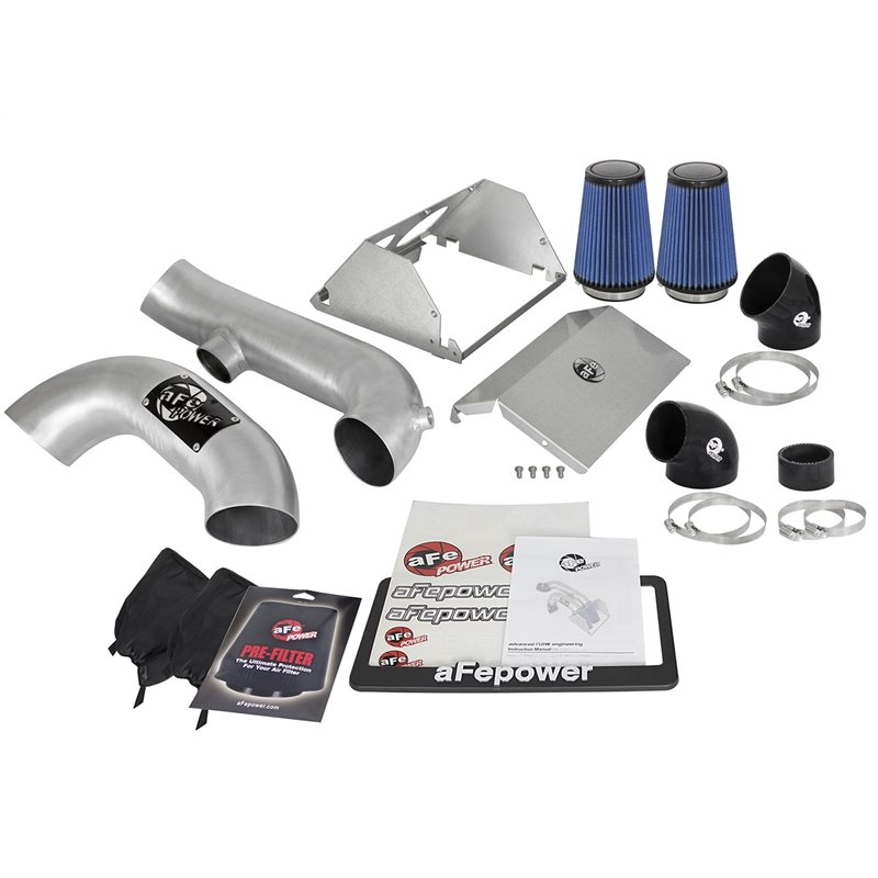 aFe Power | Magnum FORCE Stage-2XP Cold Air Intake System w/Pro 5R Media Brushed - Expedition / F-150 / Navigator 3.5T 2017-2...