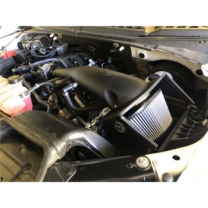 aFe Power | Magnum FORCE Stage-2 Cold Air Intake System w/Pro DRY S Media - F-150 XL / XLT 3.3L 2018-2019 aFe POWER Air Intake