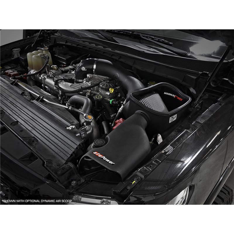 aFe POWER | Magnum FORCE Stage-2 Cold Air Intake w/Pro DRY S - Titan XD 5.0L 2016-2018