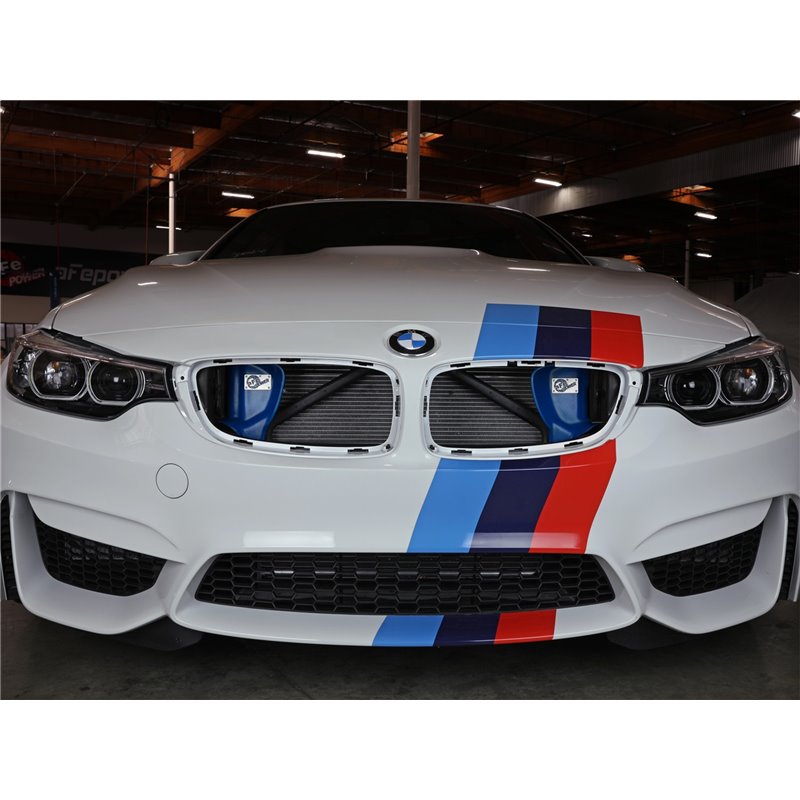 aFe POWER | Magnum FORCE Dynamic Air Scoop Blue - M3 / M4 / M4 CS / M4 GTS 3.0T 2015-2020