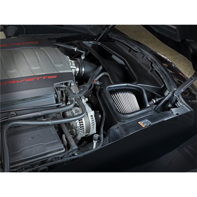 aFe POWER | Magnum FORCE Stage-2 Cold Air Intake w/Pro DRY S - Corvette Grand Sport / Stingray 6.2L 2014-2019