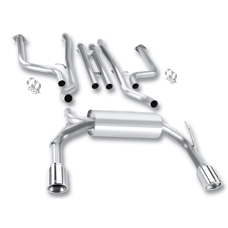 Borla | Cat-Back Exhaust S-Type - FX50 V8 5.0L 2009-2013 BORLA Cat-Back Exhausts