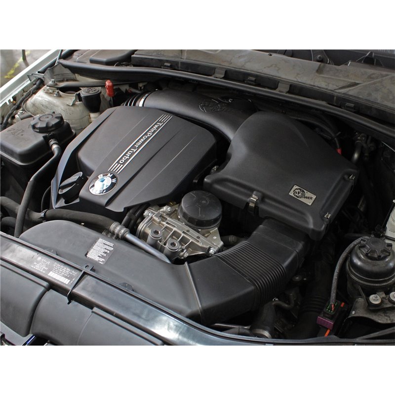 aFe Power | Magnum FORCE Stage-2 Intake System Cover Black - 135i / 335i / 335i xDrive / X1 3.0T 2011-2015 aFe POWER Air boxes