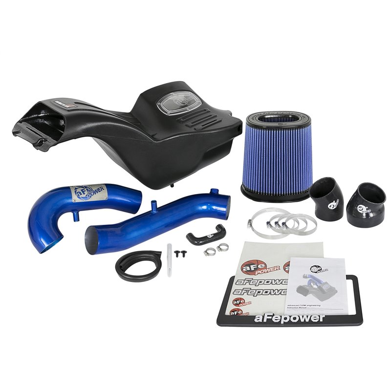 aFe Power | Momentum XP Cold Air Intake System w/Pro 5R Media Blue - Expedition / F-150 3.5T / 2.7T 2017-2019 aFe POWER Air I...