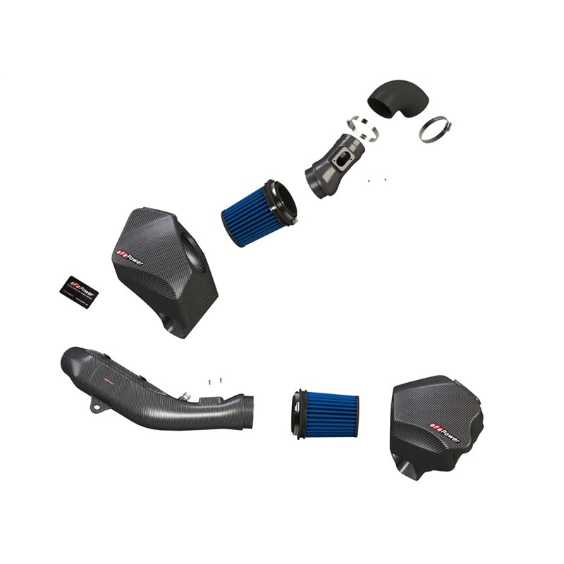 aFe POWER | Black Series CF Cold Air Intake w/Pro 5R - BMW 3.0T 2015-2021