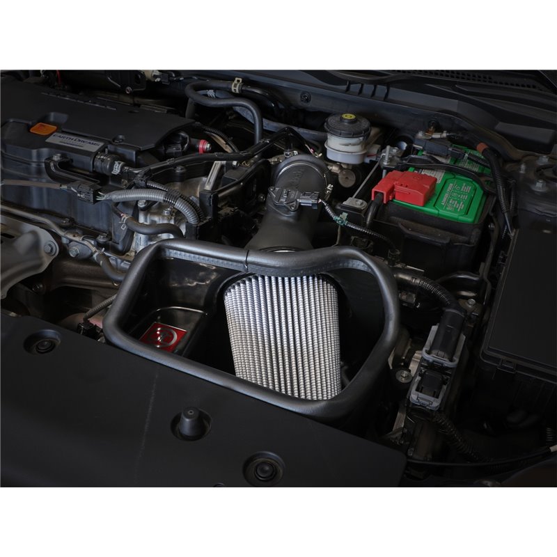 aFe Power | Takeda Stage-2 Cold Air Intake System w/Pro DRY S Media Black - Civic 2.0L 2016-2021 aFe POWER Entrées Air