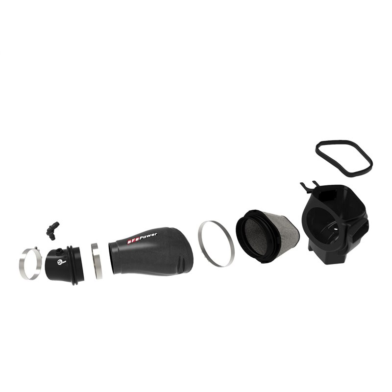 aFe Power | Track Series Stage-2 Carbon Fiber Intake System w/Pro DRY S Media - Durango / SRT Hellcat / Grand Cherokee Trackh...