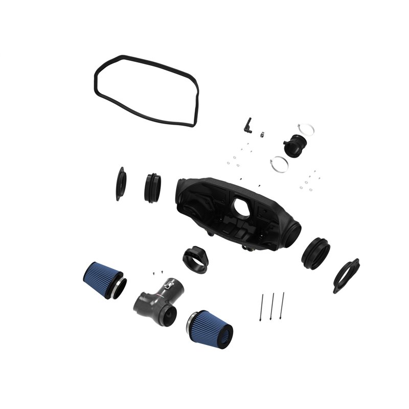 aFe Power | Track Series Stage-2 Carbon Fiber Intake System w/Pro 5R Media - Corvette 6.2L 2020-2023 aFe POWER Air Intake