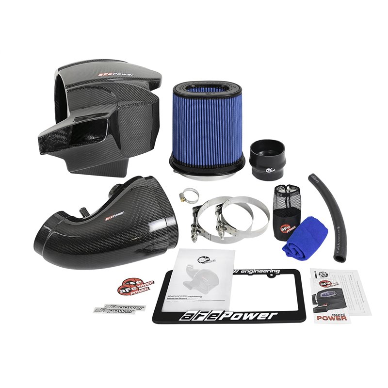 aFe POWER | Black Series CF Cold Air Intake w/Pro 5R - Durango / SRT / Grand Cherokee / SRT8 6.4L 2012-2021