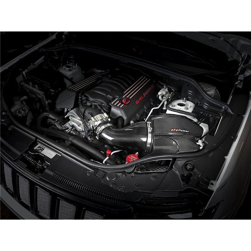 aFe POWER | Black Series CF Cold Air Intake w/Pro 5R - Durango / SRT / Grand Cherokee / SRT8 6.4L 2012-2021