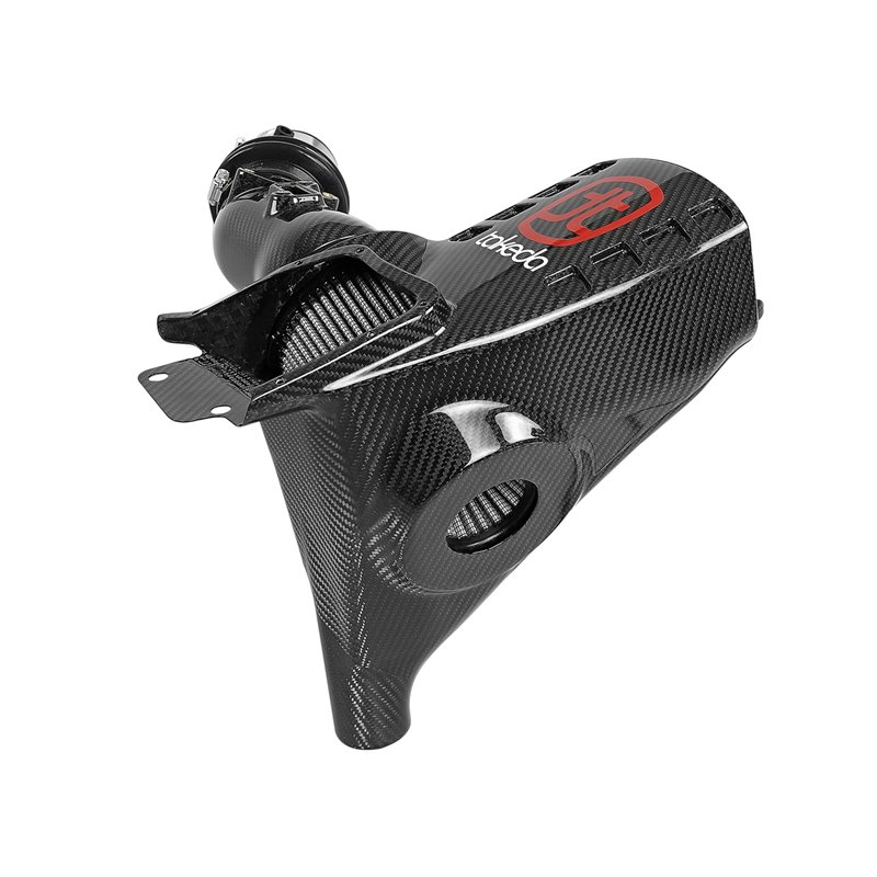 aFe Power | Black Series Carbon Fiber Cold Air Intake System w/Pro DRY S Media - Civic 2.0T 2017-2021 aFe POWER Air Intake