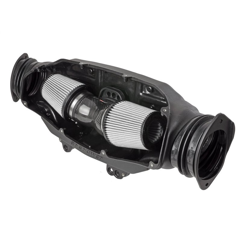 aFe POWER | Black Series Stage-2 CF Cold Air Intake w/Pro DRY S - Corvette 6.2L 2020-2021