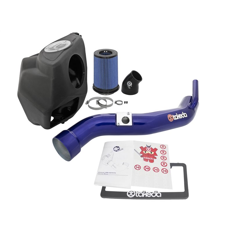 aFe Power | Takeda Momentum Cold Air Intake System w/Pro 5R Media Blue - GS200t / F Sport / GS300 / RC200t / RC300 2.0T 2016-...