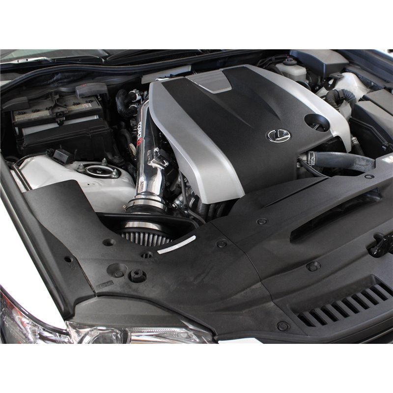 aFe Power | Takeda Stage-2 Cold Air Intake System w/Pro DRY S Media Polished - GS350 / F Sport / RC300 / RC350 3.5L 2013-2023...