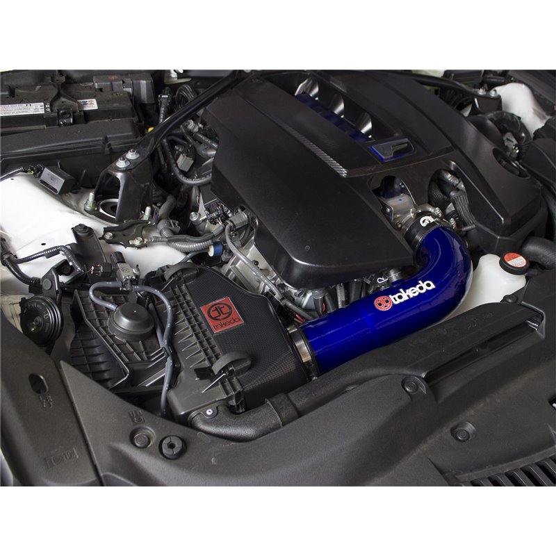 aFe POWER | Takeda Stage-2 Cold Air Intake w/Pro DRY S Blue - GS F / RC F 5.0L 2015-2021