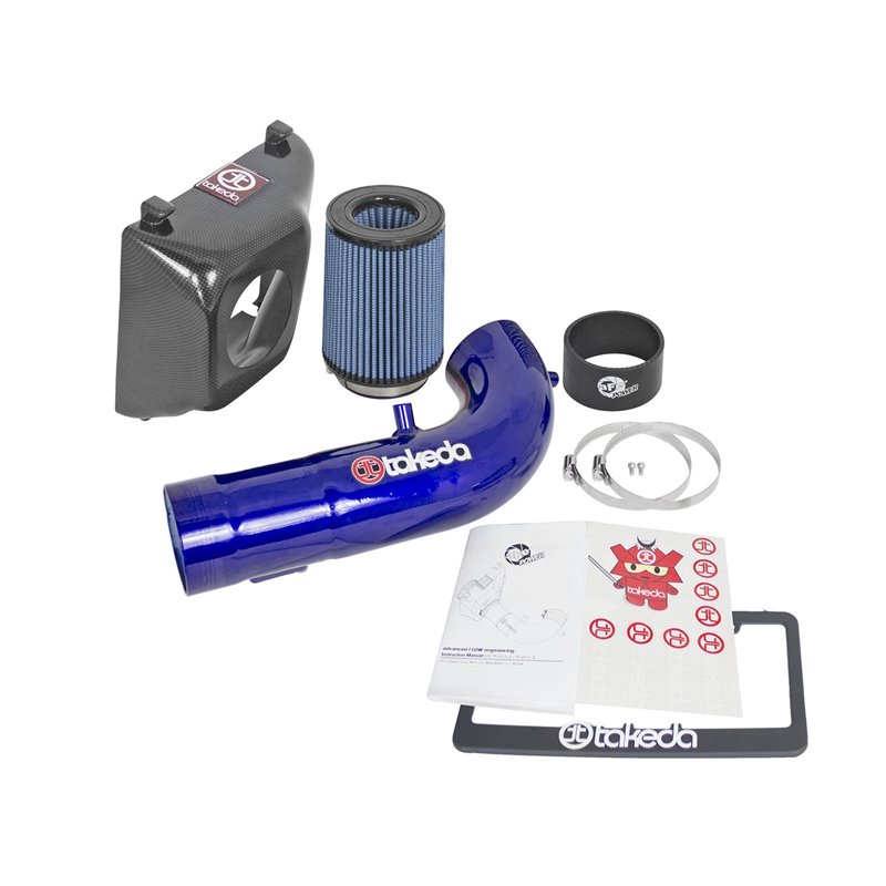 aFe Power | Takeda Stage-2 Cold Air Intake System w/Pro DRY S Media Blue - GS F / RC F 5.0L 2015-2023 aFe POWER Air Intake