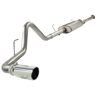 aFe Power | MACH Force-Xp 3 IN 409 Stainless Steel Cat-Back Exhaust System - Tundra 5.7L 2010-2021 aFe POWER Cat-Back Exhausts