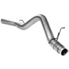 aFe Power | Large Bore-HD 5 IN 409 Stainless Steel DPF-Back Exhaust System - Silverado / Sierra 2500 HD / 3500 HD 6.6L 2011-2...