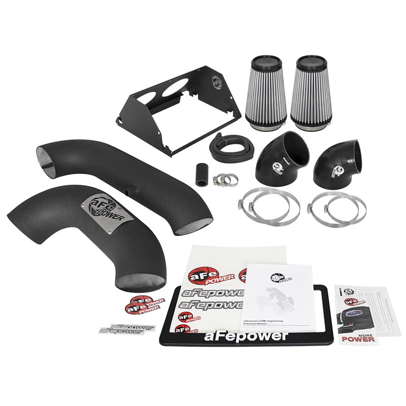 aFe Power | Magnum FORCE Stage-2XP Cold Air Intake System w/Pro DRY S Media Black - Expedition / F-150 / Navigator 3.5T / 2.7...