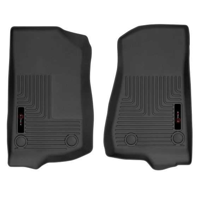 Enthuze | Front Floor Liners - Wrangler JL / Gladiator Crew Cab 2018-2022 Enthuze Floor Mats