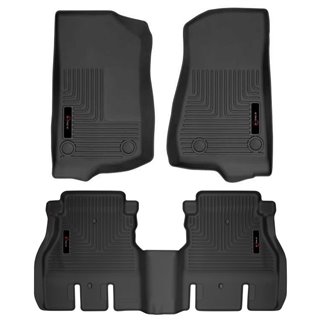 Enthuze | Front & Rear Floor Liners - Wrangler JL 2018-2021 Enthuze Floor Mats