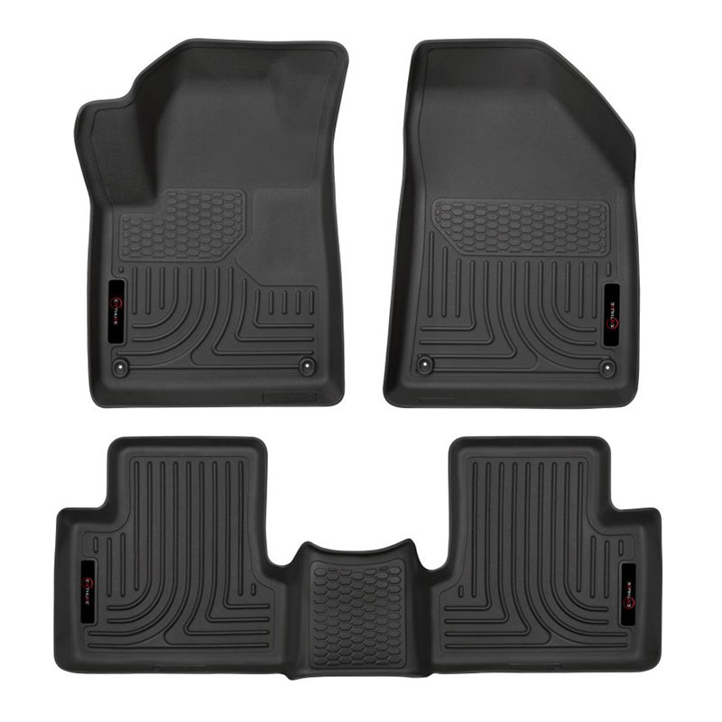 Enthuze | Front & Rear Floor Liners - Cherokee 2015-2022 Enthuze Floor Mats