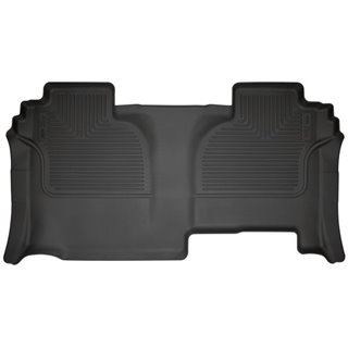 Enthuze | 2nd Row Floor Liners - Silverado / Sierra 1500 Crew Cab 2019-2022 (w/ Storage Box) Enthuze Floor Mats