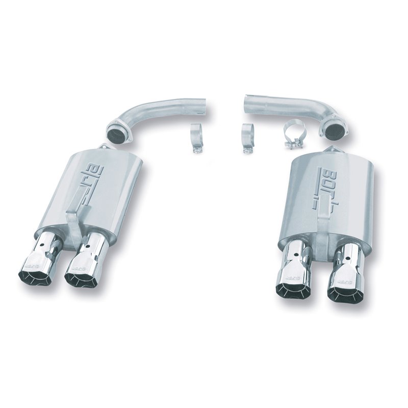 Borla | S-Type Axle-Back Exhaust System - Corvette 5.7L 1984-1991