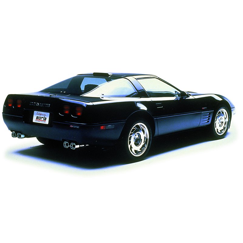 Borla | S-Type Axle-Back Exhaust System - Corvette 5.7L 1984-1991