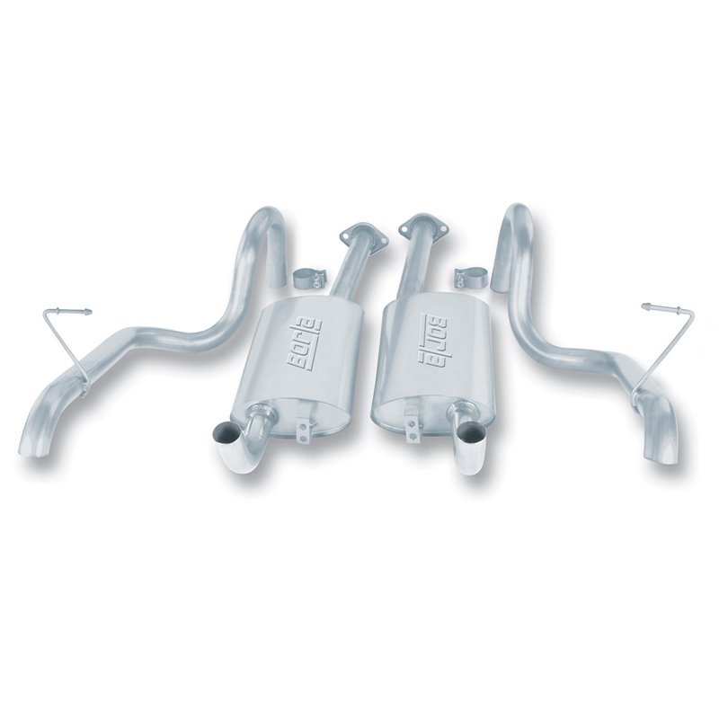Borla | S-Type Cat-Back Exhaust System - Mustang 4.9L 1987-1993