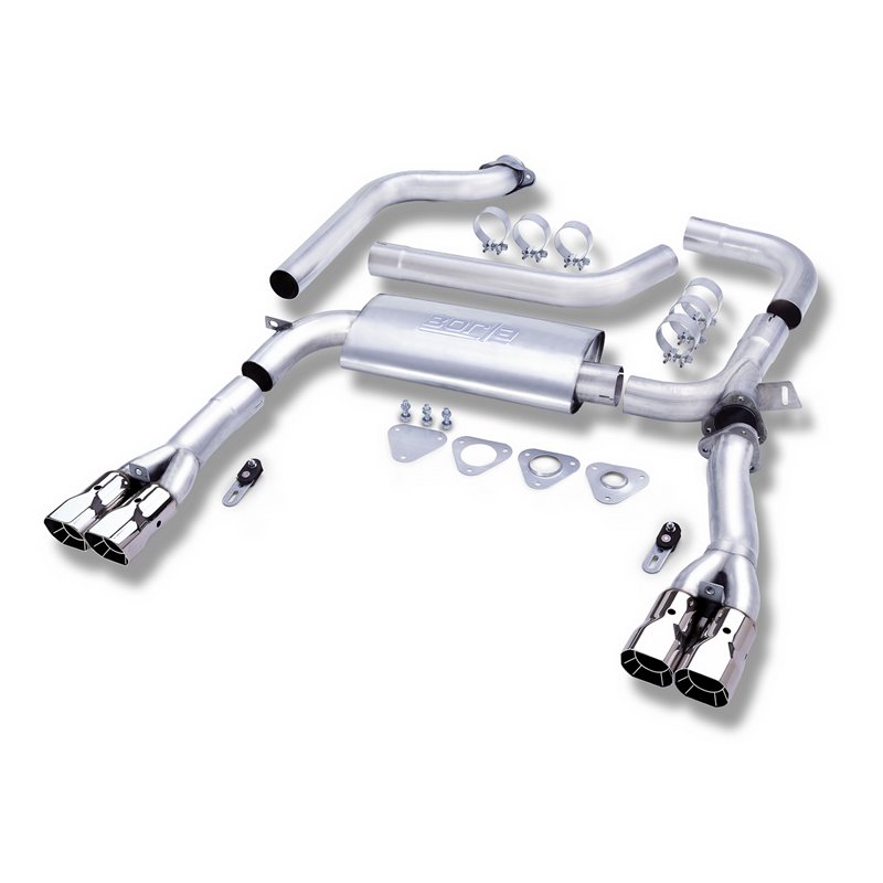 Borla | S-Type Cat-Back Adj. Exhaust System - Camaro / Firebird 5.7L 1995-1995