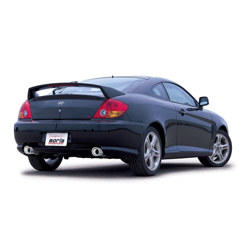 Borla | S-Type Cat-Back Exhaust System - Tiburon 2.7L 2003-2006 BORLA Cat-Back Exhausts