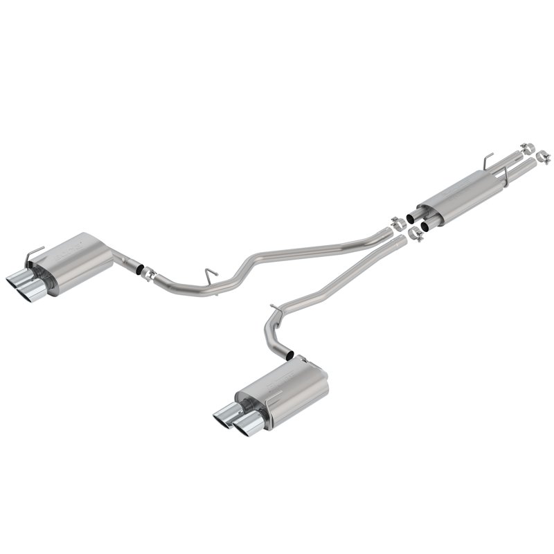Borla | S-Type Cat-Back Exhaust System - Explorer / Aviator 3.0T 2020-2021