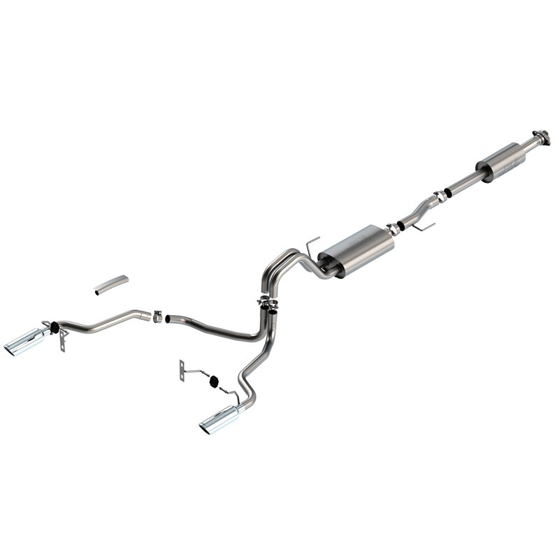 Borla | Touring Cat-Back Exhaust System - F-150 2.7T / 3.5T 2021-2021