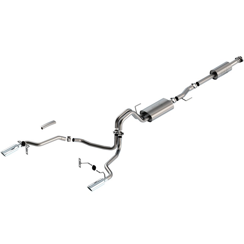 Borla | ATAK Cat-Back Exhaust System - F-150 XL / XLT 3.3L 2021-2021