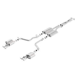 Borla | Cat-Back Exhaust S-Type - Challenger SE / SXT V6 3.6L 2011-2014 BORLA Cat-Back Exhausts