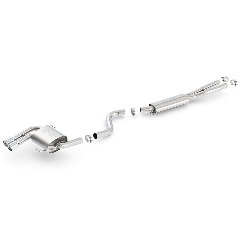 Borla | Cat-Back Exhaust Touring - BMW 325 / 328 3.0L 2006-2011 BORLA Cat-Back Exhausts