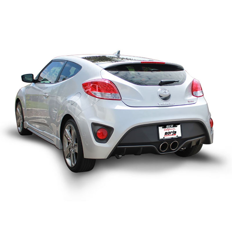 Borla | Cat-Back Exhaust Touring - Veloster Turbo 1.6L 2013-2017 BORLA Cat-Back Exhausts