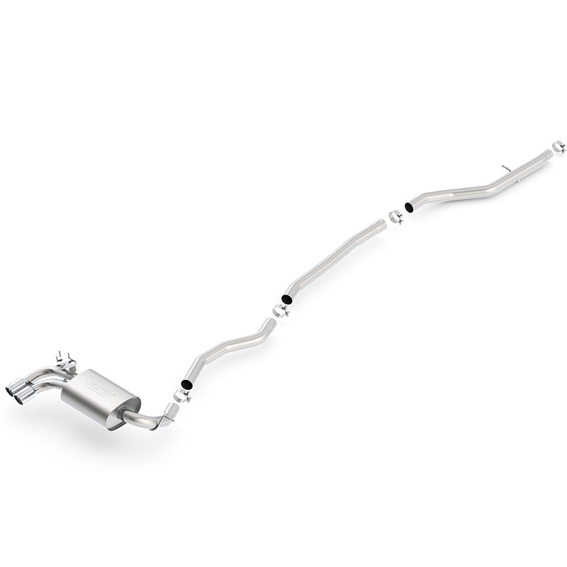 Borla | Cat-Back Exhaust S-Type - BMW 328i Sedan / 428i Coupe 2012-2016 BORLA Cat-Back Exhausts