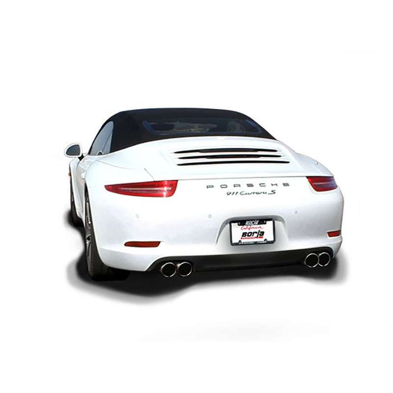 Borla | Cat-Back Exhaust S-Type - Porsche 911 Carrera / S / 4S ( 991 ) 2012-2016 BORLA Cat-Back Exhausts