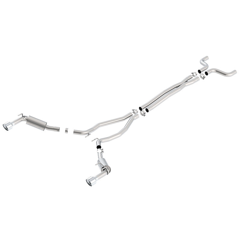 Borla | Cat-Back Exhaust S-Type - Camaro SS 6.2L 2014-2015 BORLA Cat-Back Exhausts