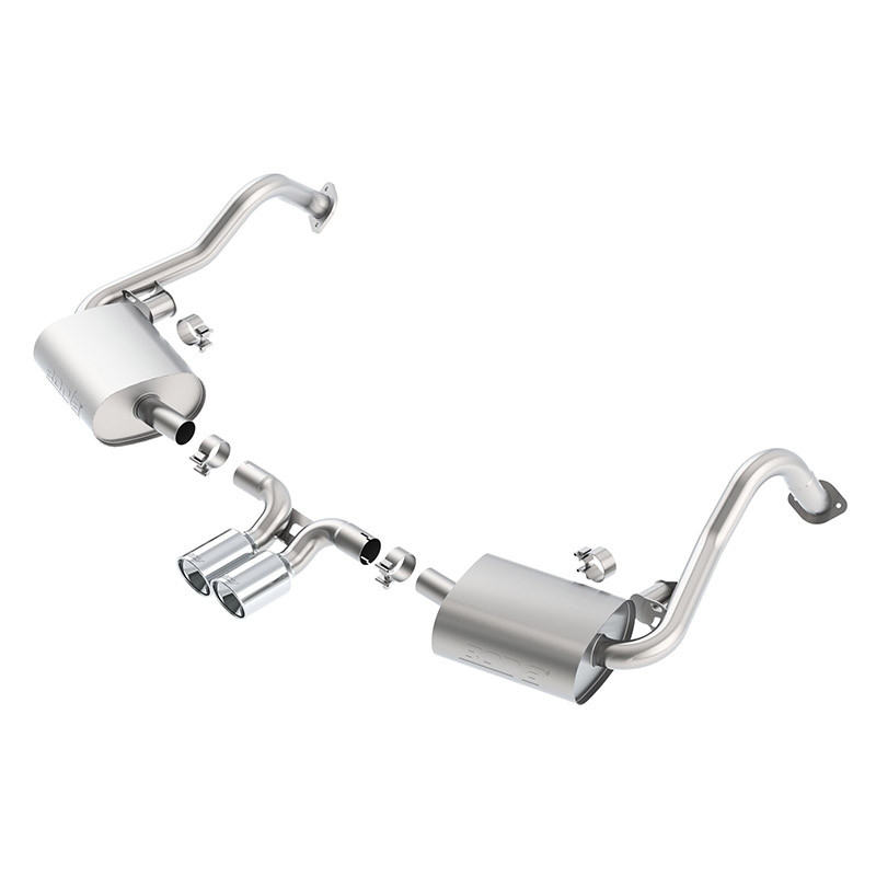 Borla | Cat-Back Exhaust S-Type - Porsche Cayman / Boxster 2013-2016 BORLA Cat-Back Exhausts