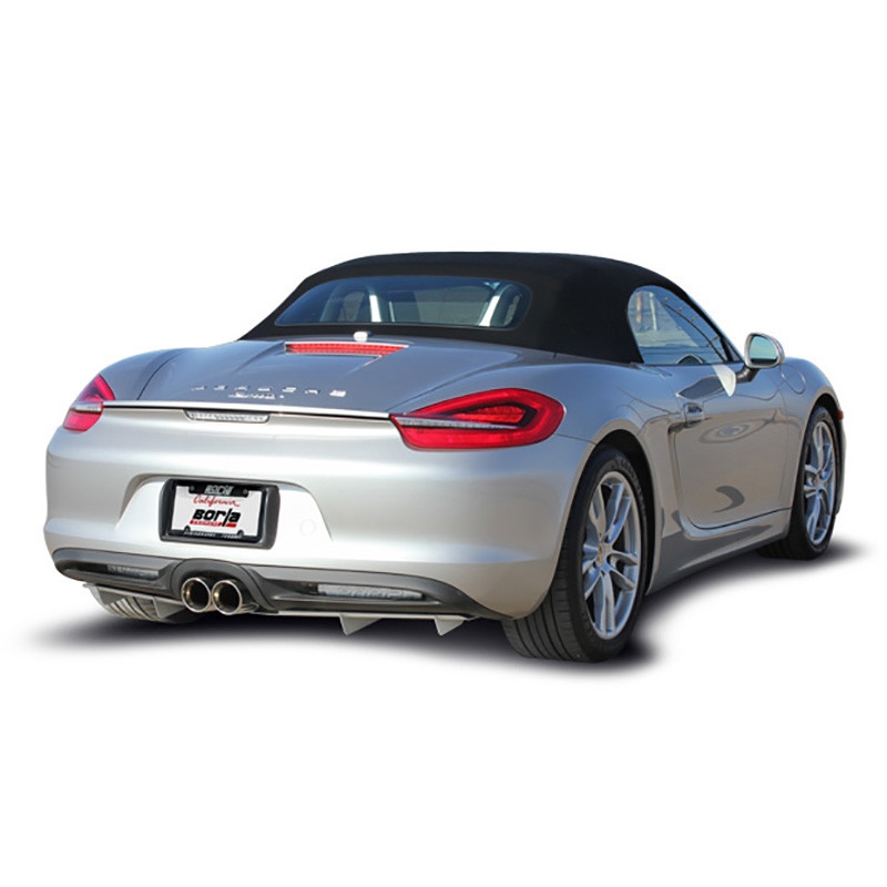 Borla | Cat-Back Exhaust S-Type - Porsche Cayman / Boxster 2013-2016 BORLA Cat-Back Exhausts