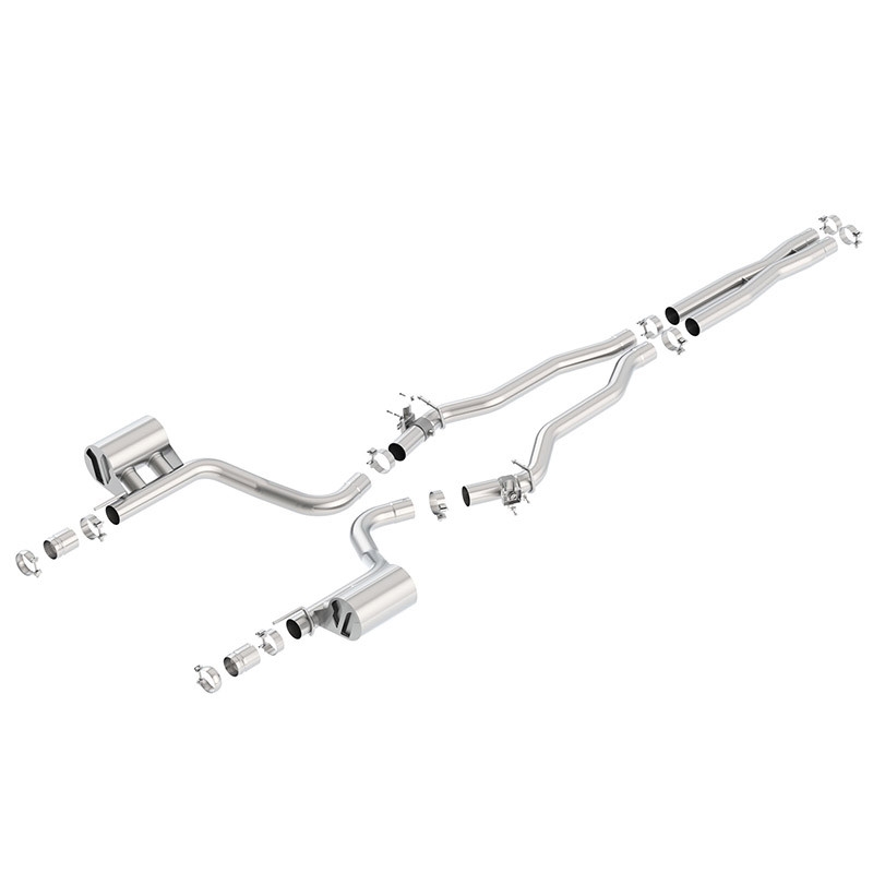 Borla | Cat-Back Exhaust ATAK - Charger SRT Hellcat 6.2L 2015-2020 BORLA Cat-Back Exhausts