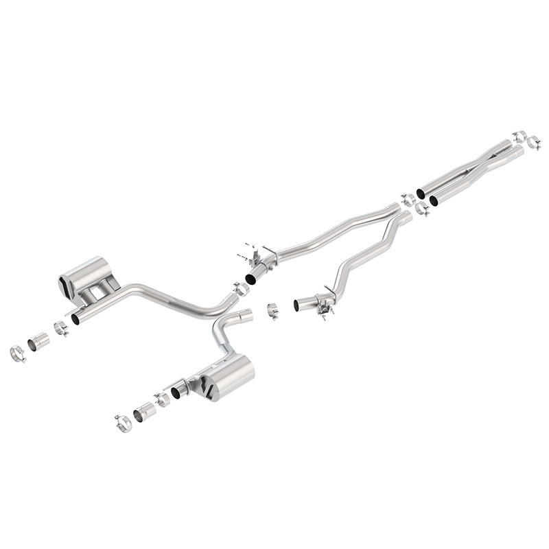 Borla | Cat-Back Exhaust ATAK - Charger SRT 392 / Scat Pack / Daytona 2015-2020 BORLA Cat-Back Exhausts