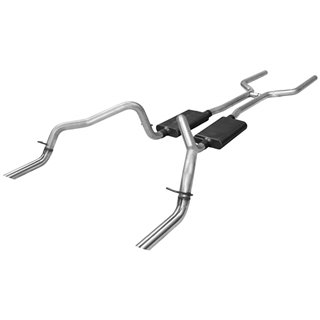 Flowmaster | American Thunder Header-Back Exhaust - Camaro / Firebird 1970-1974 Flowmaster Cat-Back Exhausts